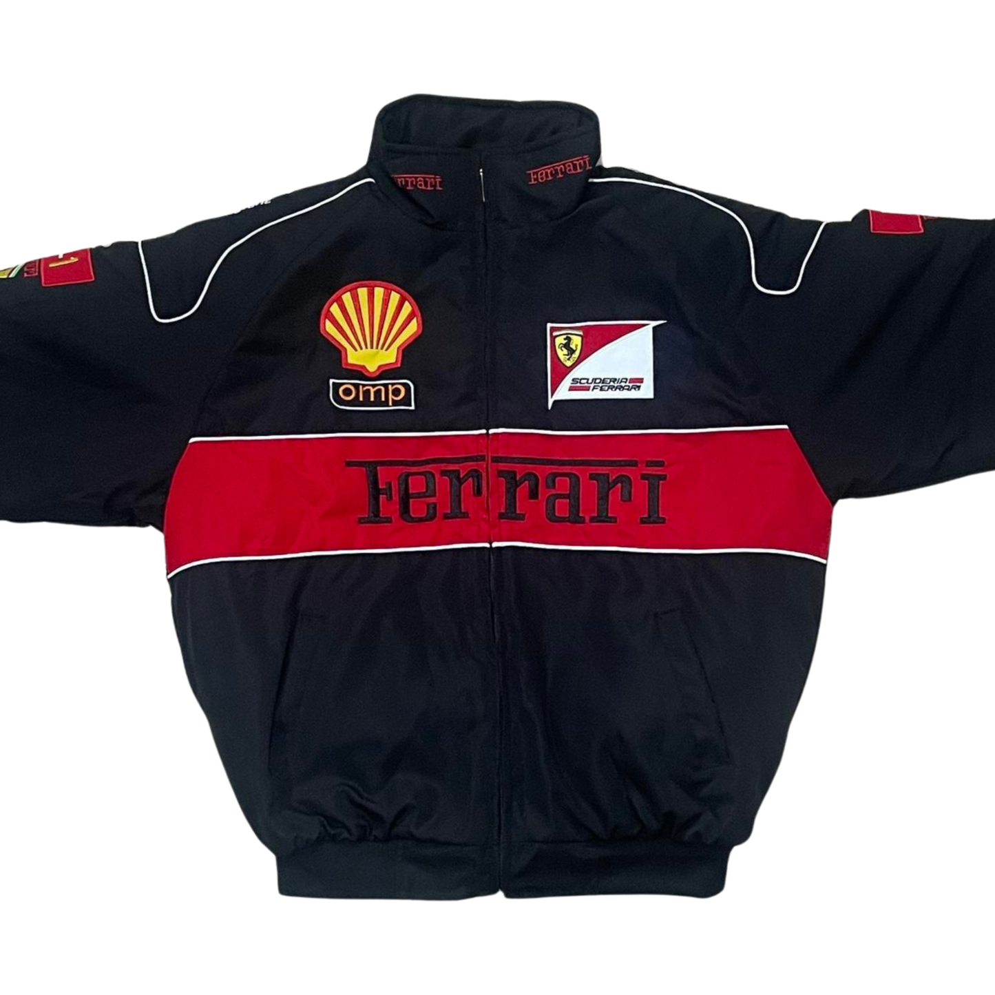 Unisex Black Ferrari Jacket