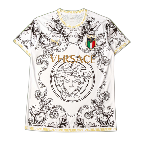 Italy 23/24 "White Versace" Jersey