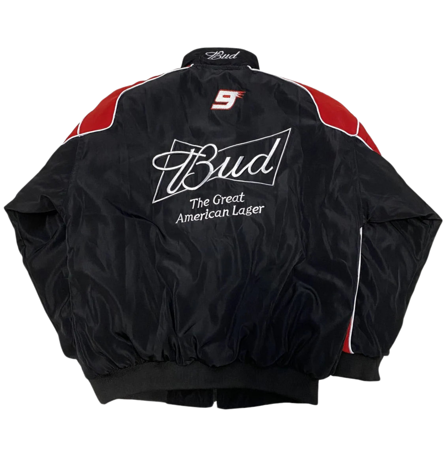 Red/Black Budweiser Nascar Racing Jacket