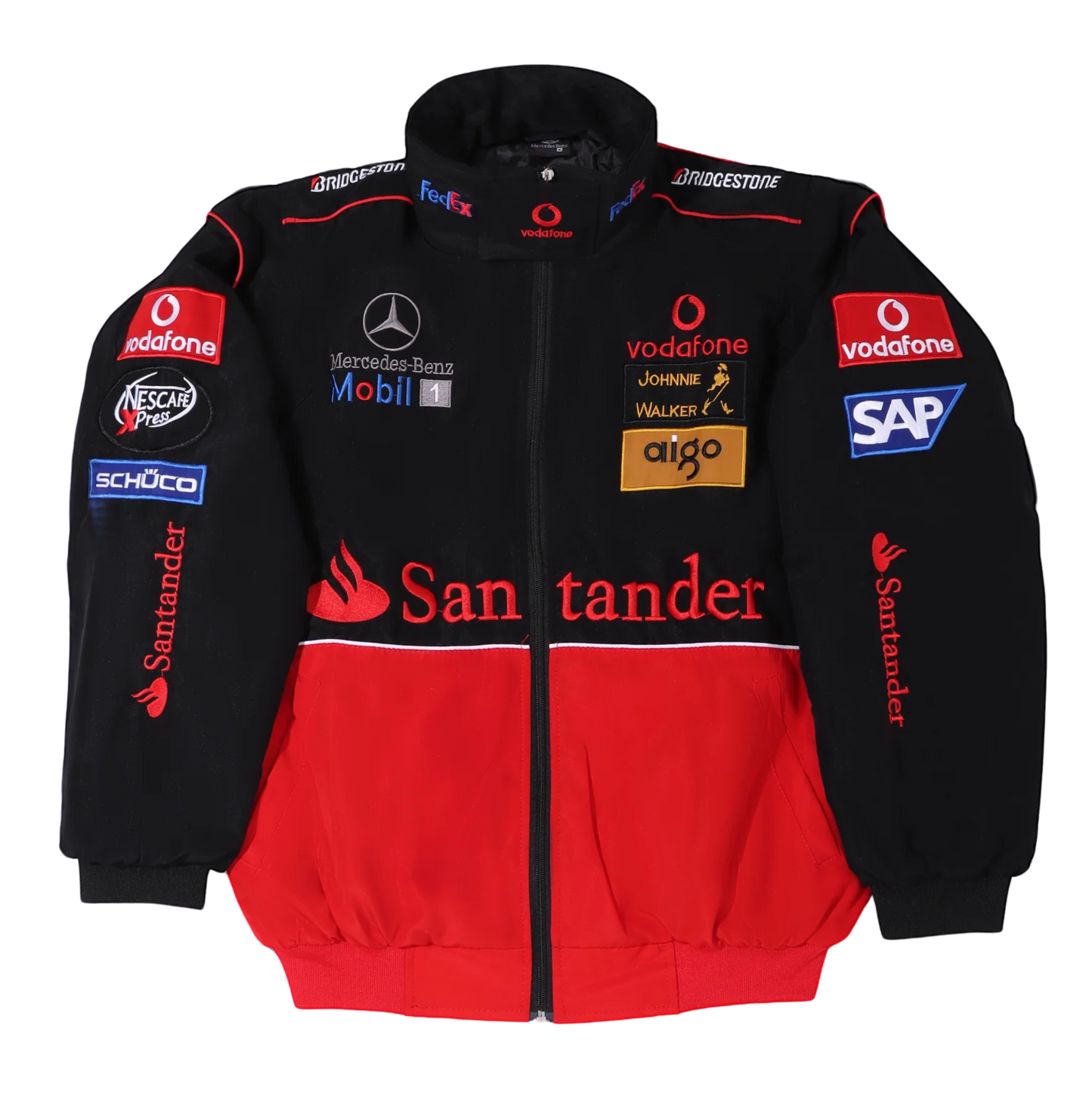 Black/Red Mercedes-Benz Jacket