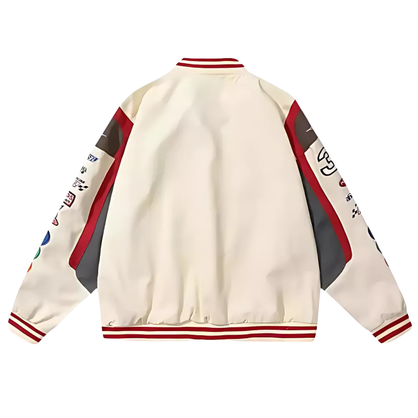 White M&M Racing Jacket