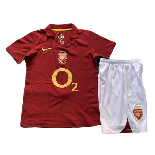 Arsenal 2005/06 Kid Retro Kit