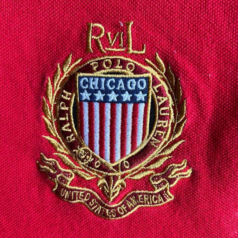 Vintage Polo Ralph Red "Chicago"