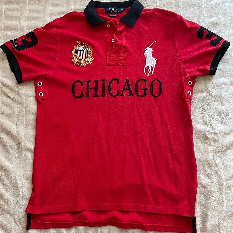 Vintage Polo Ralph Red "Chicago"