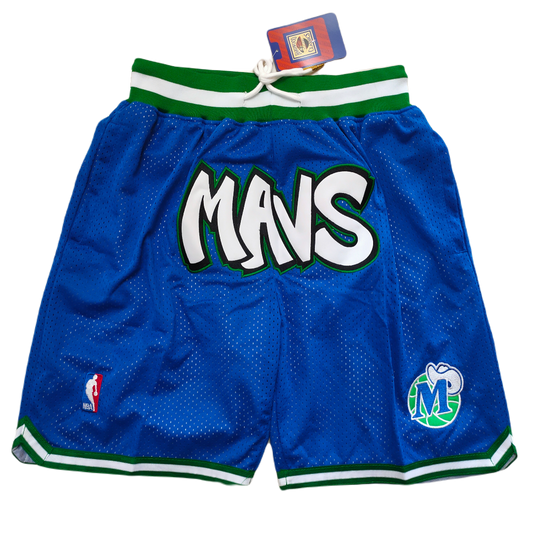 Dallas Mavericks Shorts "Blue"