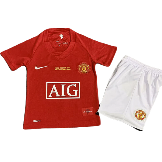 Manchester United "2008 UCL Final" Kids Kit
