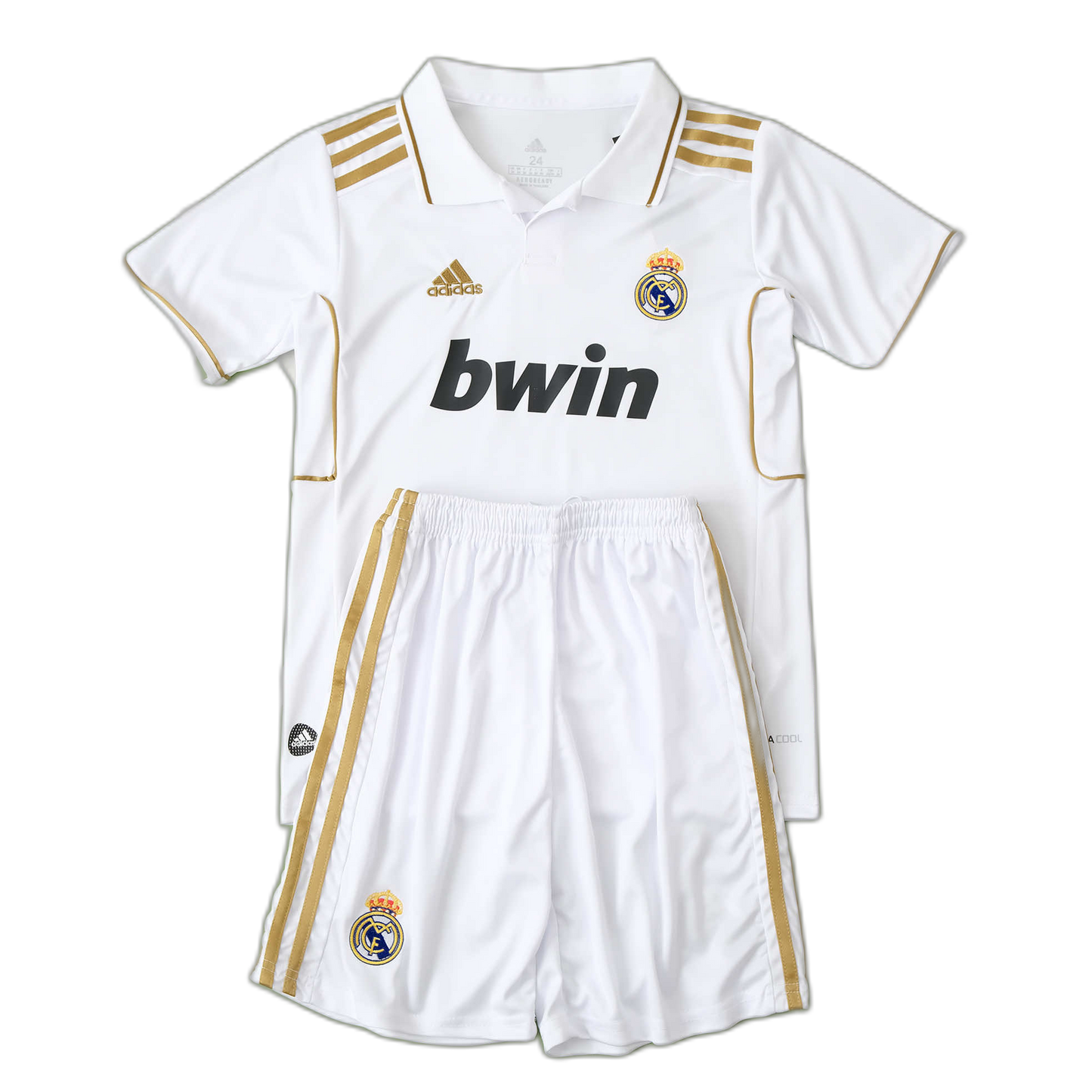 Real Madrid 2011/12 Retro Kids Home Kit