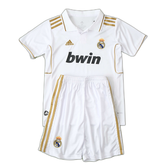 Real Madrid 2011/12 Retro Kids Home Kit